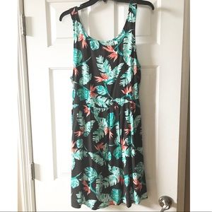 NWT Roxy Tropical Sleeveless Dress Juniors XL